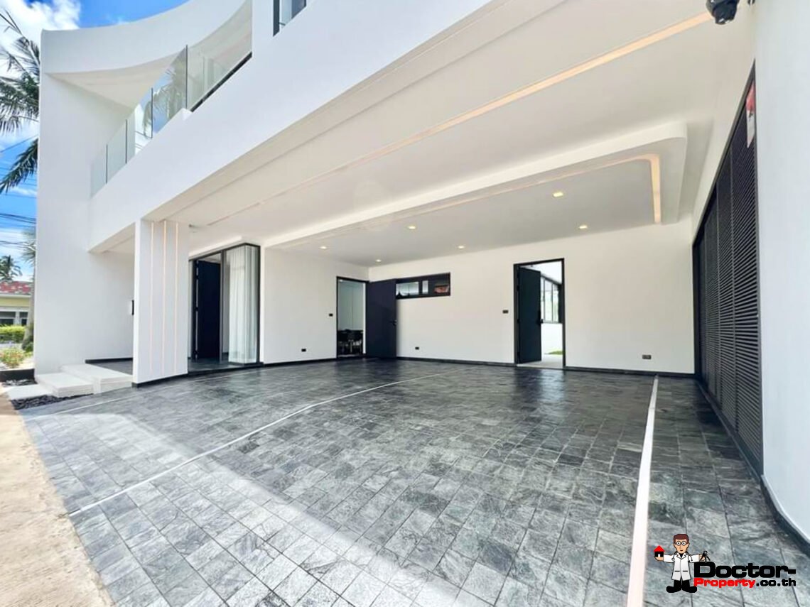 New Modern 4 Bedroom Private Pool Villa in Lamai, Koh Samui – For Sale
